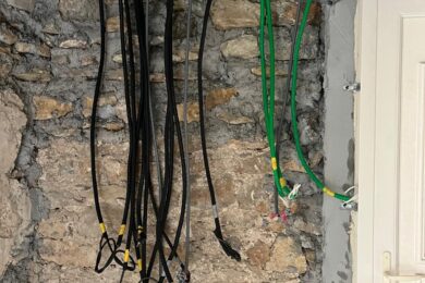 Tirage de cable